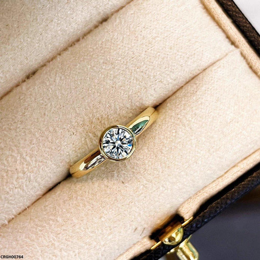 Imp Round Stone Ring - CRGH